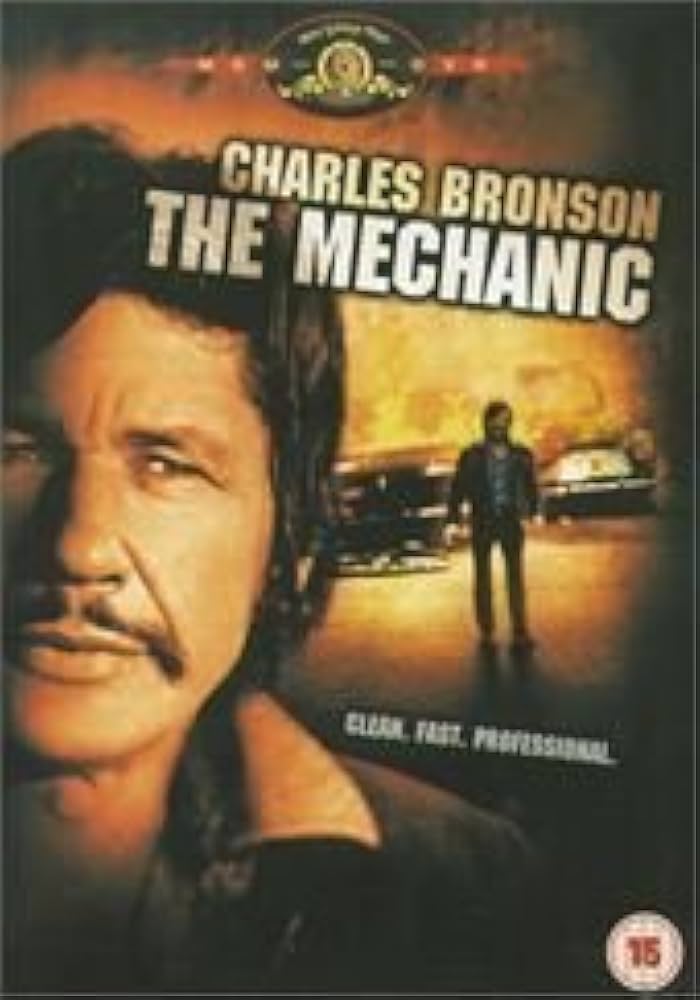 THE MECHANIC (1972) Charles Bronson,Jan-Michael Vincent - Public Domain Movie DVD NO CASE