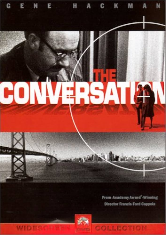 THE CONVERSATION (1974) Gene Hackman,John Cazale,Allen Garfield,Cindy Williams,Frederic Forrest - Public Domain DVD NO CASE RARE !