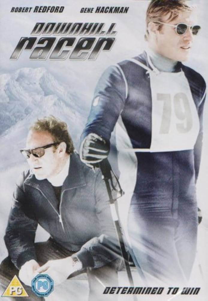 DOWNHILL RACER (1969) Robert Redford, Gene Hackman , Michael Ritchie - PUBLIC DOMAIN DVD ONLY NO CASE