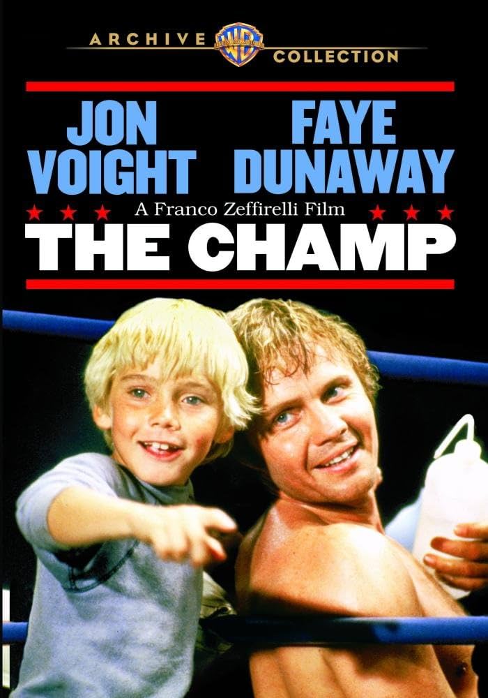 THE CHAMP (1979) Jon Voight,Faye Dunaway,Ricky Schroder,Jack Warden,Arthur Hill - Public Domain DVD NO CASE RARE !