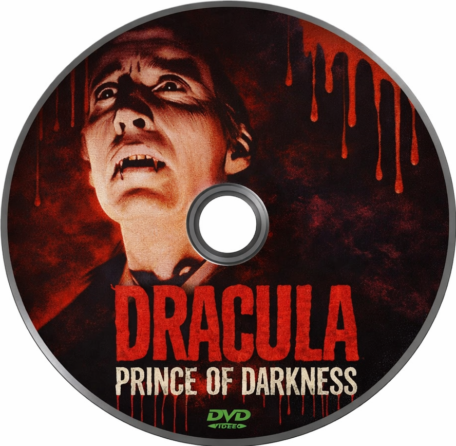 DRACULA PRINCE OF DARKNESS (1960) Christopher Lee ,Barbara Shelley ,Andrew Keir - PUBLIC DOMAIN DVD ONLY NO CASE