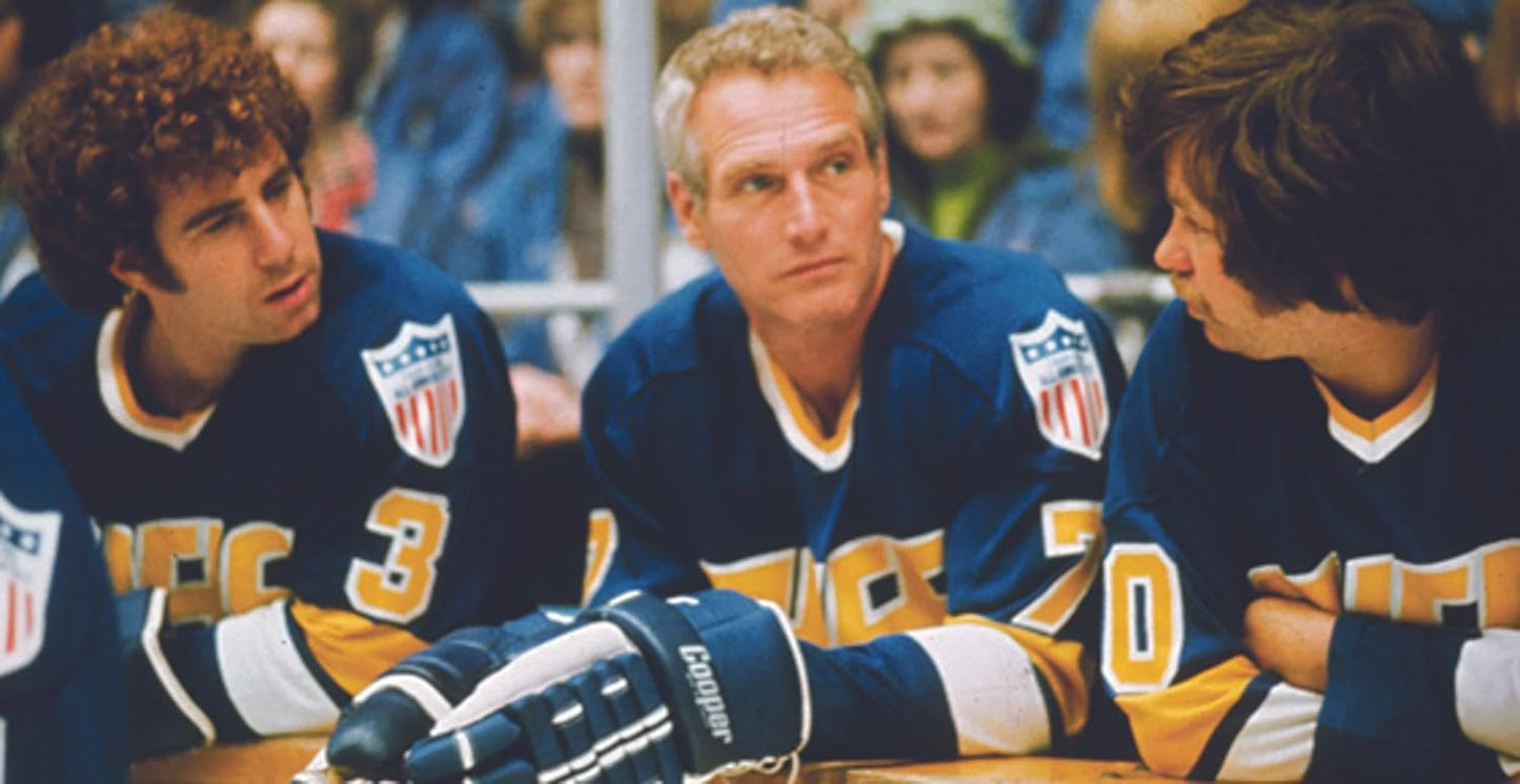 SLAP SHOT (1977) Paul Newman,Michael Ontkean,Lindsay Crouse,Jerry Houser,Jennifer Warren,Strother Martin - Public Domain DVD NO CASE