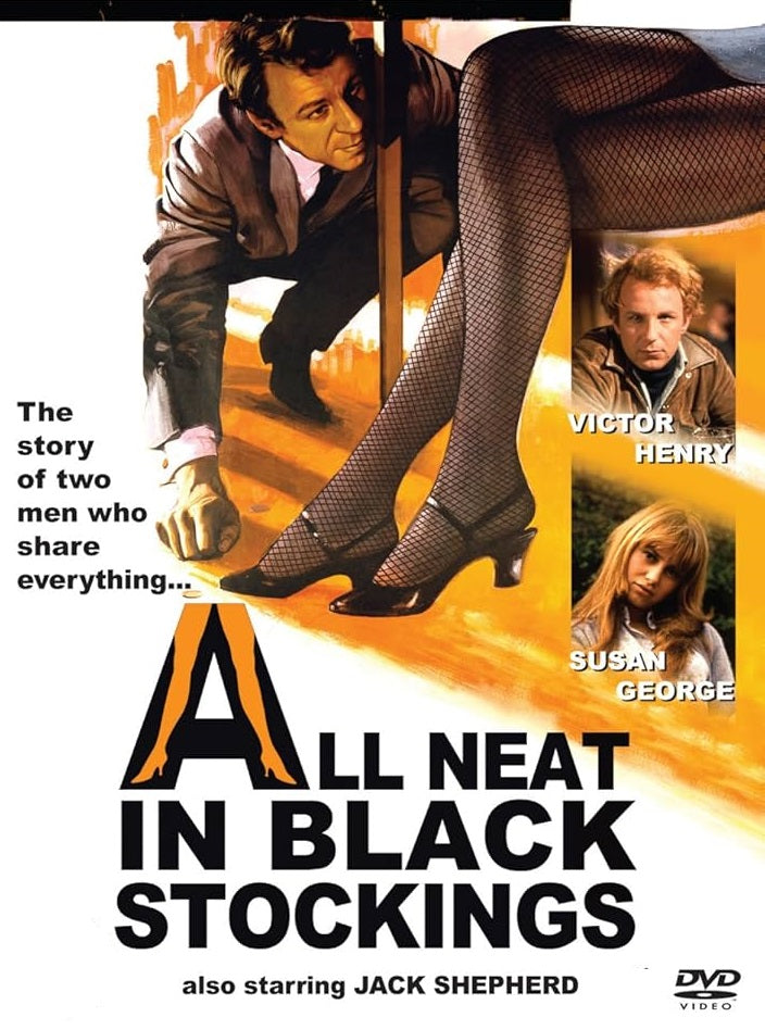 ALL NEAT IN BLACK STOCKINGS (1969) Victor Henry,Susan George,Jack Shepherd - PUBLIC DOMAIN DVD ONLY NO CASE
