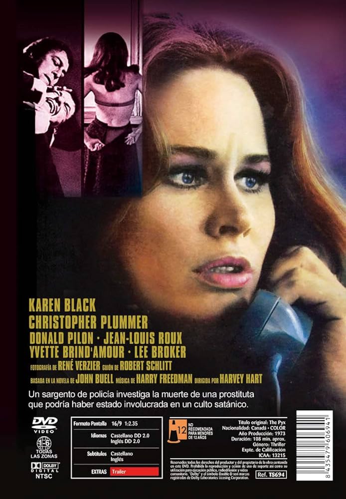 THE PYX (1973) Karen Black,Christopher Plummer - Public Domain DVD NO CASE