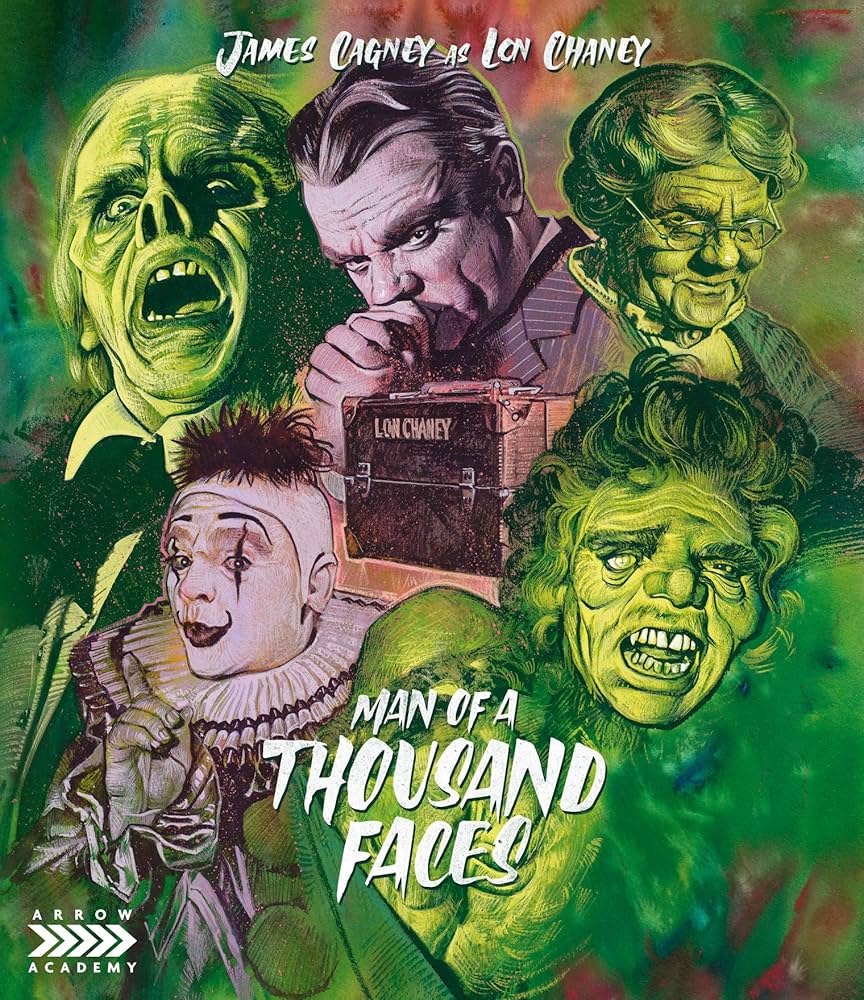 MAN OF A THOUSAND FACES (1957) James Cagney,Dorothy Malone,Jane Greer,Jim Backus - PUBLIC DOMAIN DVD ONLY NO CASE