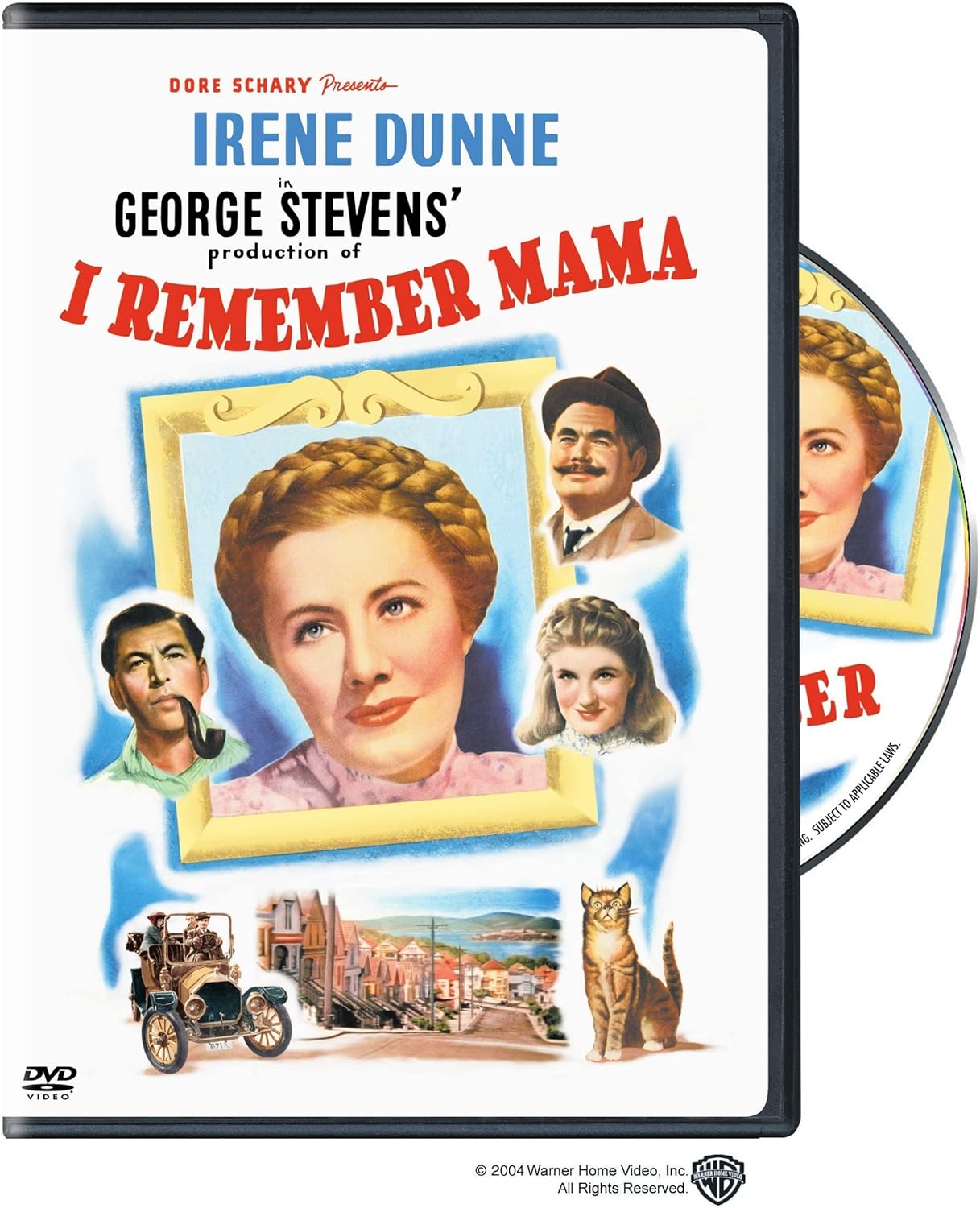 ''I REMEMBER MAMA'' (1948) Irene Dunne, George Stevens, Barbara Bel Geddes - PUBLIC DOMAIN DVD ONLY NO CASE