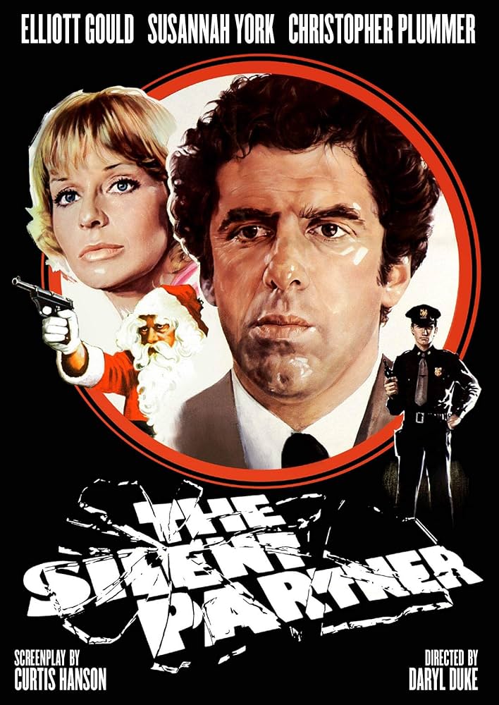 THE SILENT PARTNER (1978) Elliott Gould,Christopher Plummer,Susannah York - Public Domain DVD NO CASE RARE !