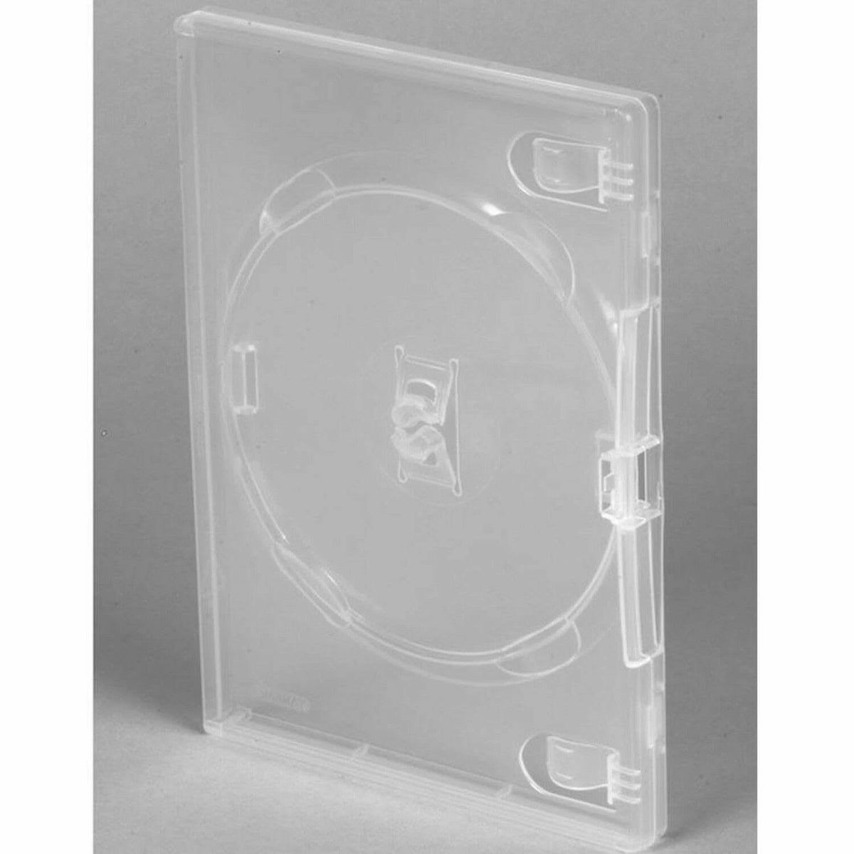 AMARAY 1 X NEW PREMIUM CLEAR 14mm DVD CASE + FREE UK DELIVERY