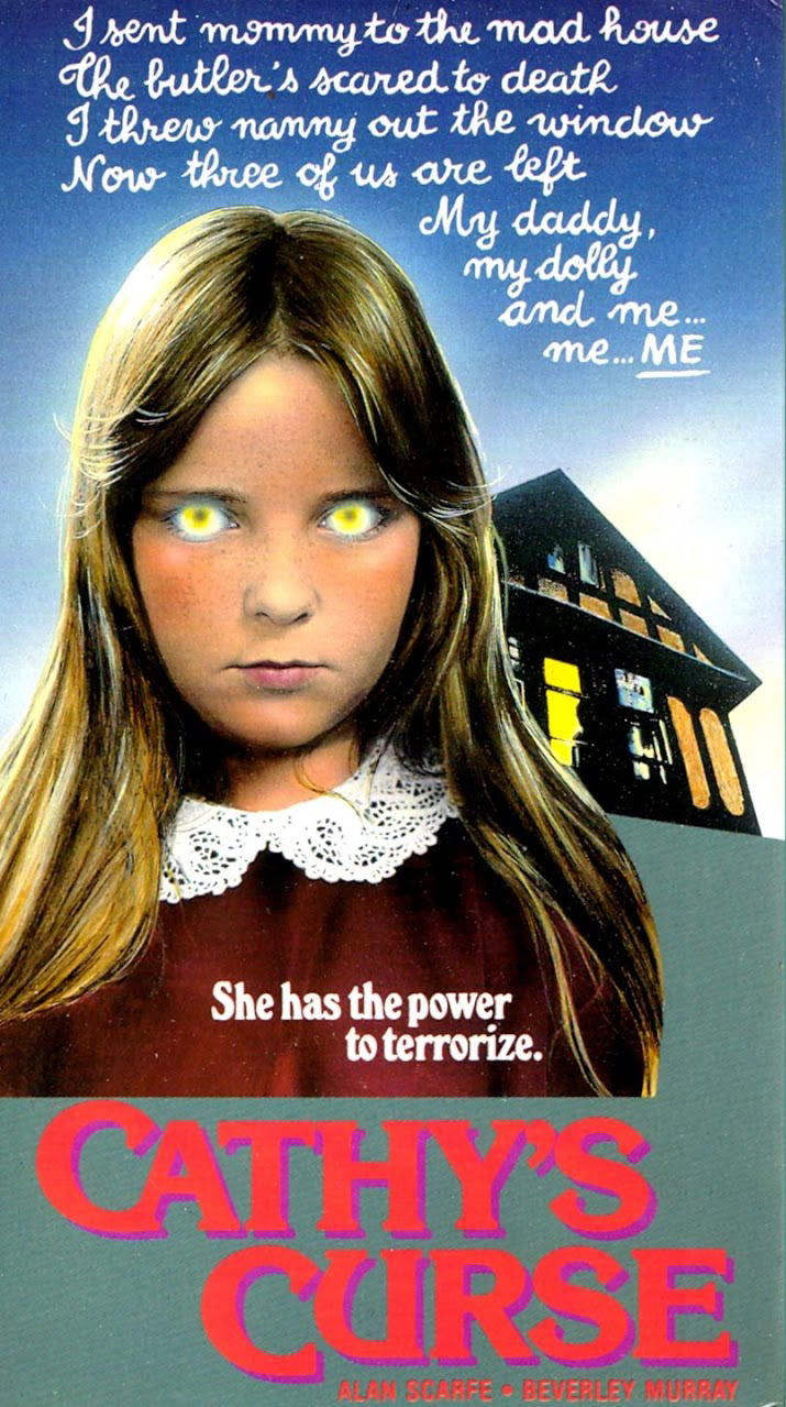 CATHY'S CURSE (1977) Beverley Murray, Linda Koot, Hubert Noel, Randi Allen, Alan Scarfe- Public Domain DVD NO CASE RARE !