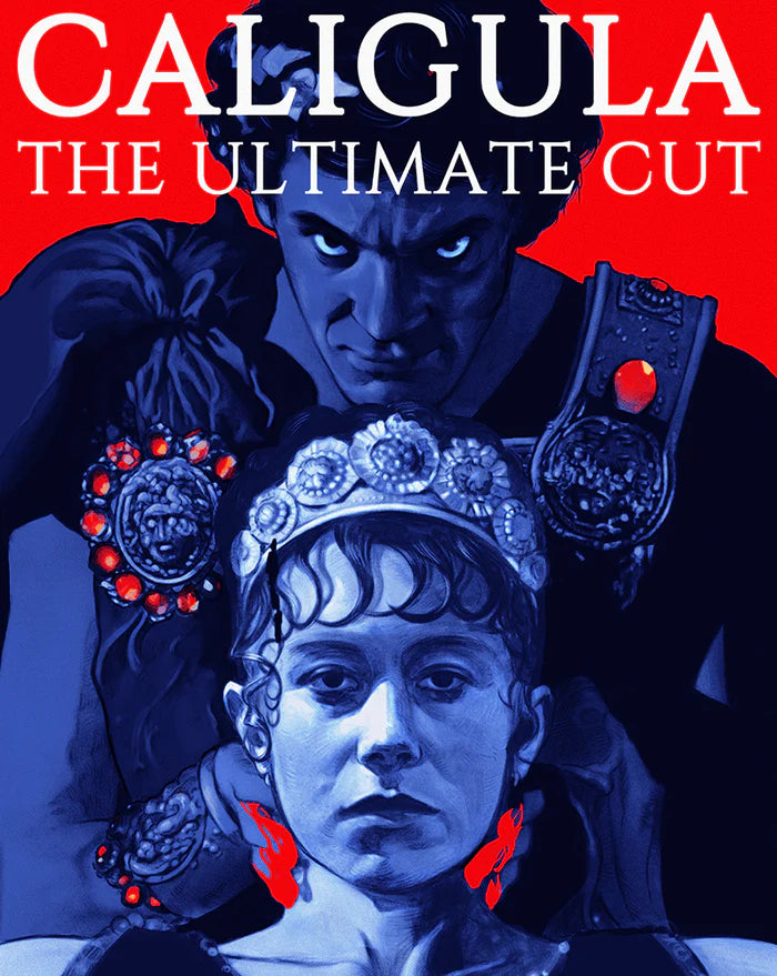 CALIGULA (1979) THE ULTIMATE CUT - Malcolm McDowell,Helen Mirren,Peter O'Toole,John Steiner,John Gielgud - Public Domain DVD NO CASE RARE !