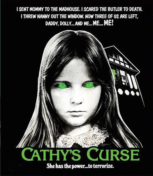 CATHY'S CURSE (1977) Beverley Murray, Linda Koot, Hubert Noel, Randi Allen, Alan Scarfe- Public Domain DVD NO CASE RARE !