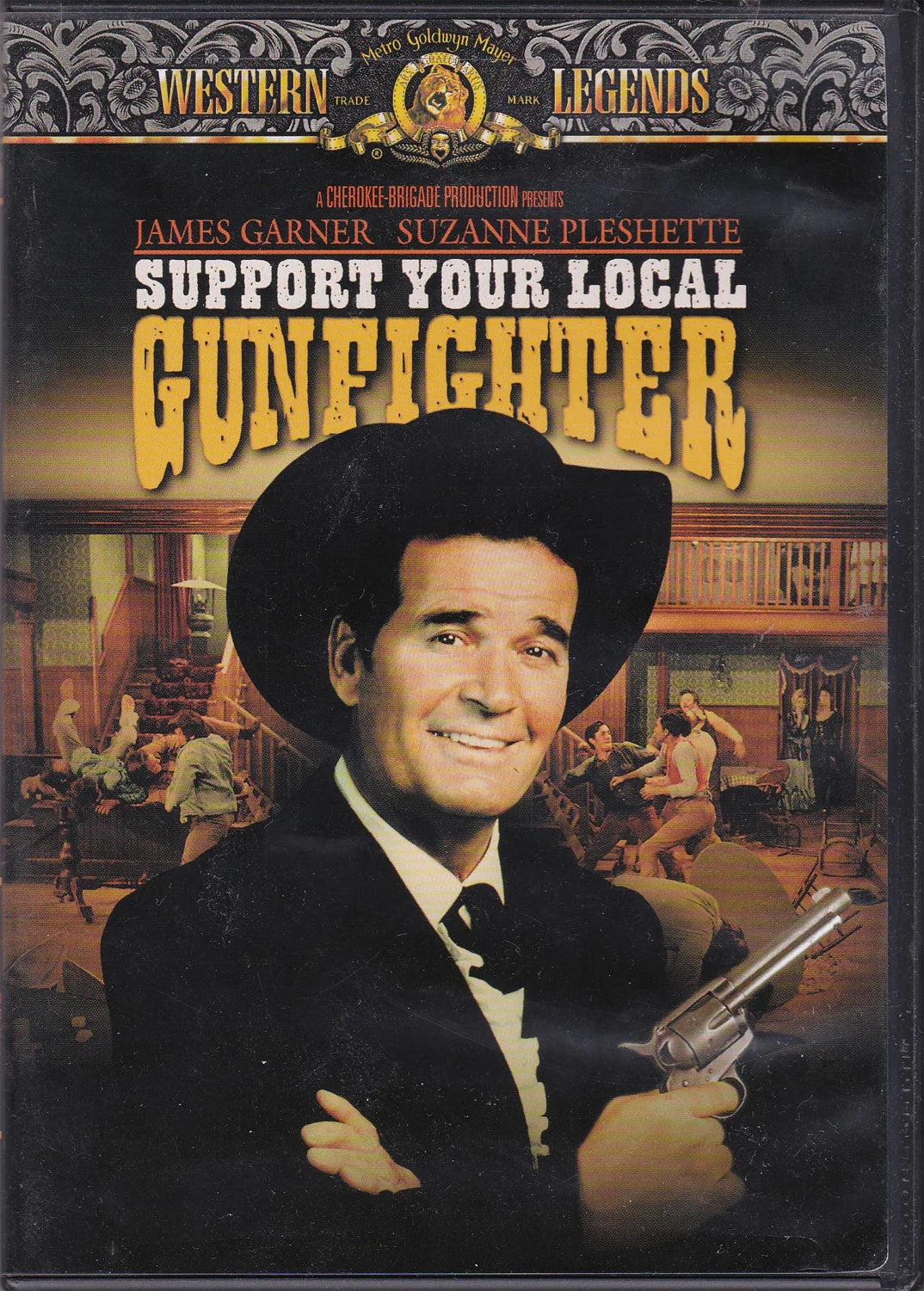 SUPPORT YOUR LOCAL GUNFIGHTER (1971) James Garner,Suzanne Pleshette,Harry Morgan,Jack Elam,John Dehner - RARE DELETED DVD NO CASE