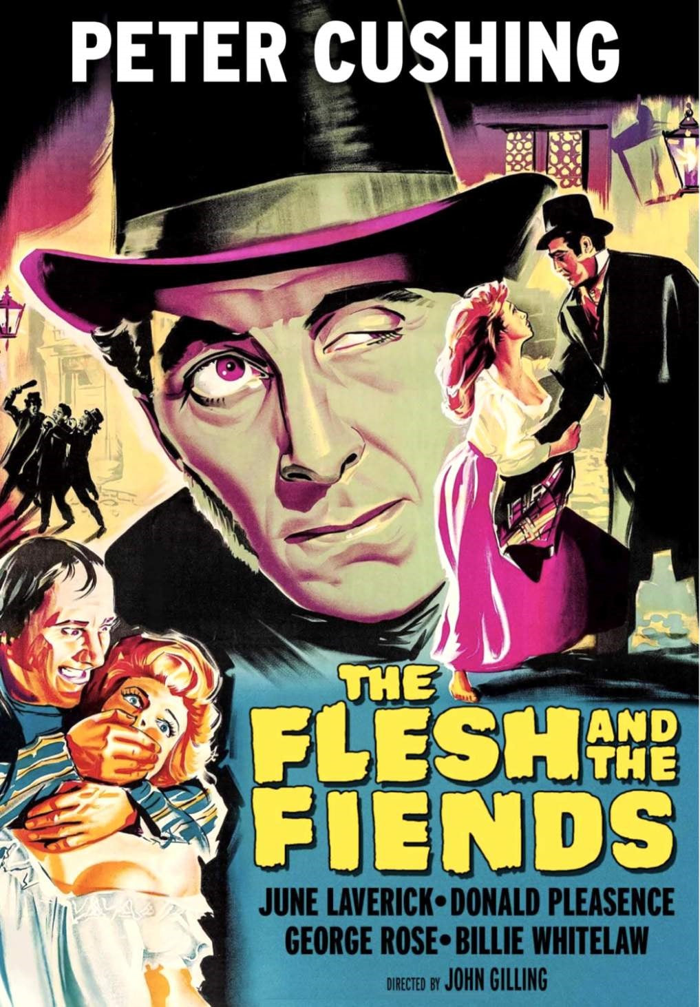 THE FLESH AND THE FIEND (1960) Peter Cushing,June Laverick,Donald Pleasence,George Rose - PUBLIC DOMAIN DVD ONLY NO CASE