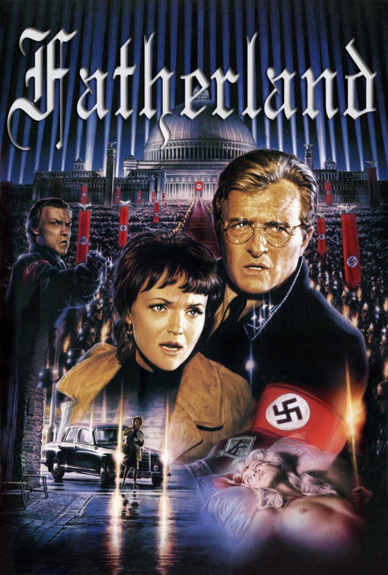 FATHERLAND (1994) Rutger Hauer,Miranda Richardson,Peter Vaughan - Public Domain DVD NO CASE