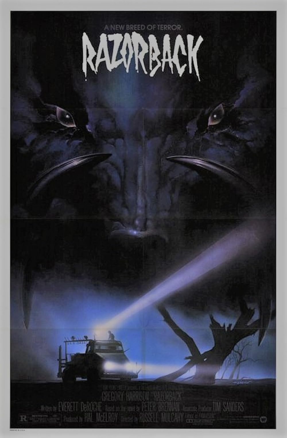 RAZORBACK (1984) Gregory Harrison,Arkie Whiteley,Bill Kerr,Chris Haywood - Public Domain DVD NO CASE