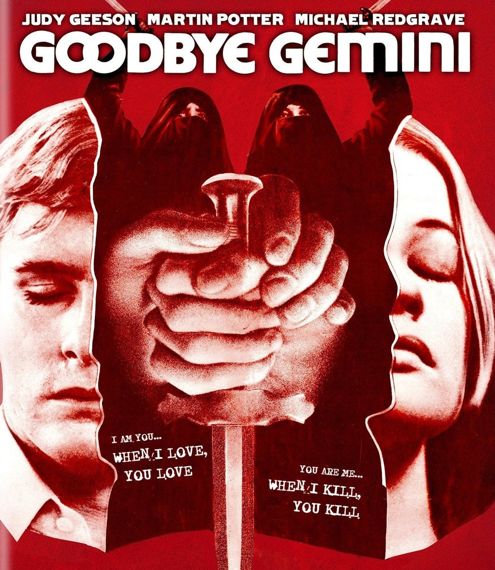 GOODBYE GEMINI (1970) Judy Geeson,Michael Redgrave,Martin Potter- Public Domain Movie DVD NO CASE