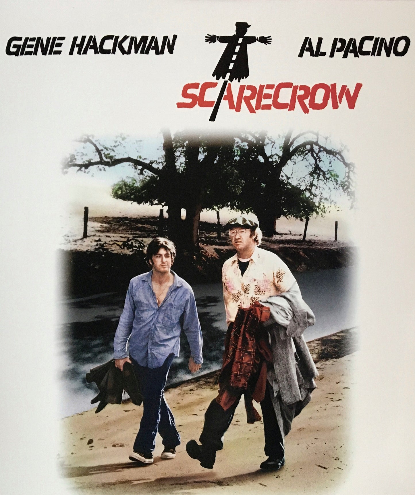 SCARECROW (1973) Gene Hackman,Al Pacino,Eileen Brennan,Richard Lynch - Public Domain DVD NO CASE RARE !