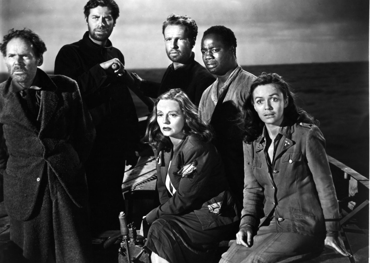 LIFEBOAT (1944) Tallulah Bankhead,William Bendix,Walter Slezak,Mary Anderson,John Hodiak - PUBLIC DOMAIN DVD ONLY NO CASE