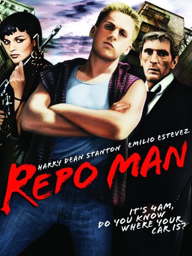 REPO MAN (1984) Harry Dean Stanton,Emilio Estevez- Public Domain DVD NO CASE