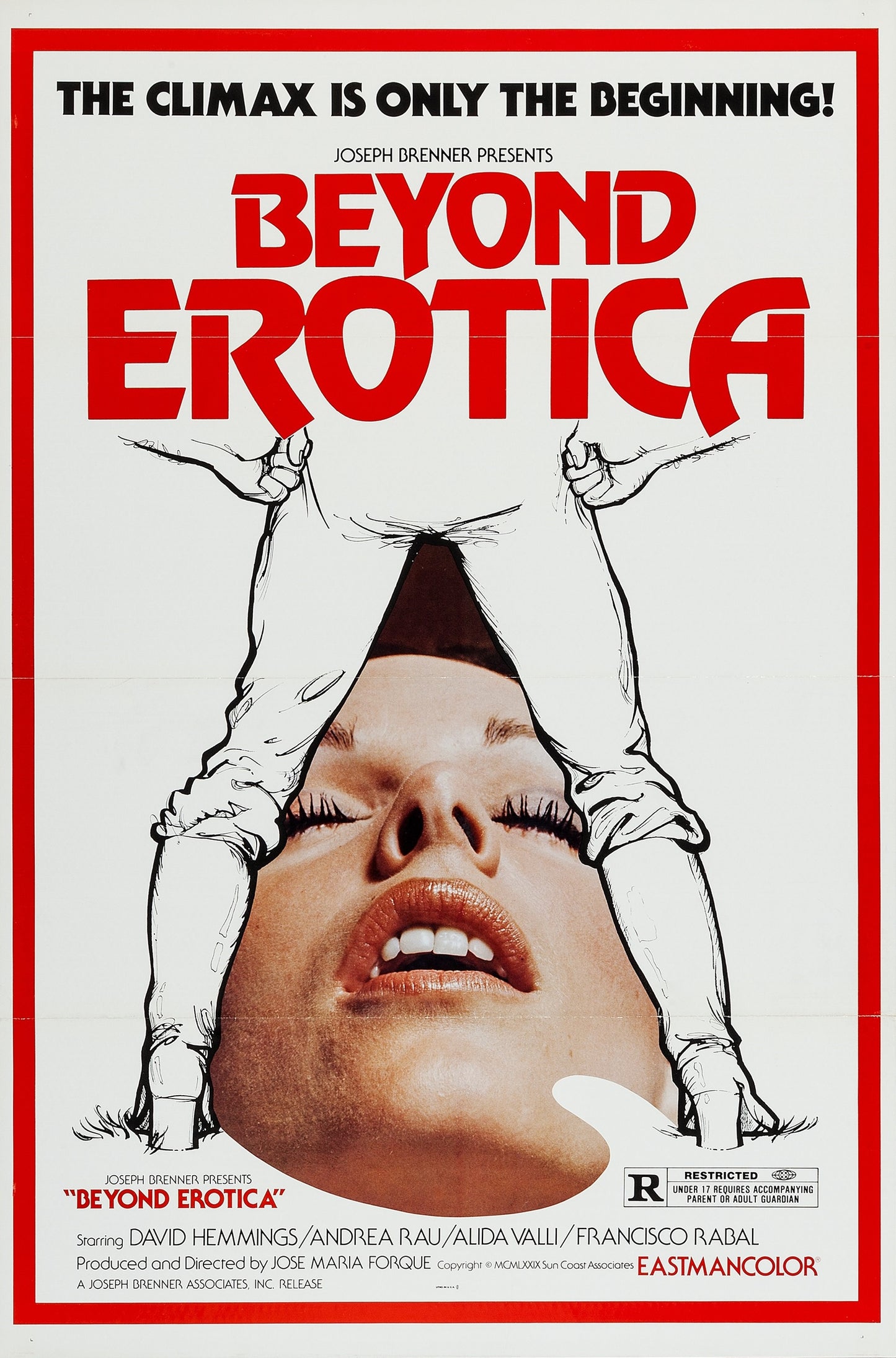 BEYOND EROTICA (1974) David Hemmings,Francisco Rabal,Alida Valli,Andrea Rau- Public Domain DVD NO CASE