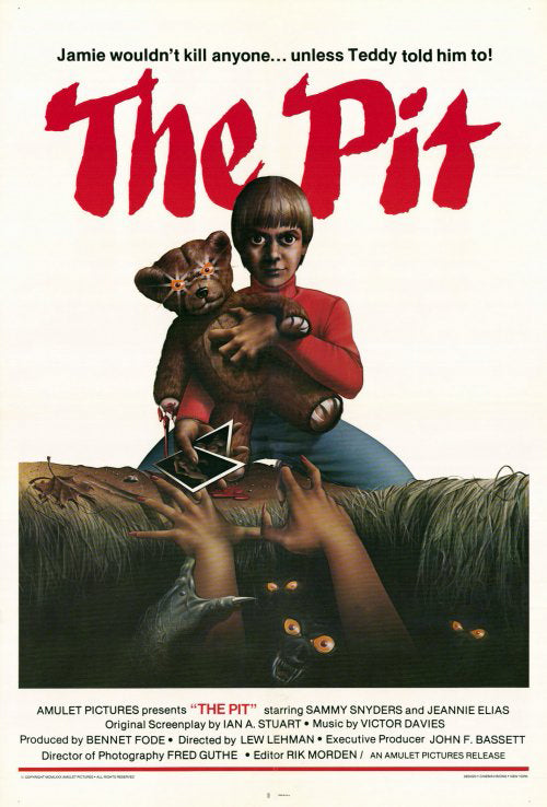 THE PIT (1981) Sammy Snyders,Jeannie Elias - PUBLIC DOMAIN DVD ONLY NO CASE