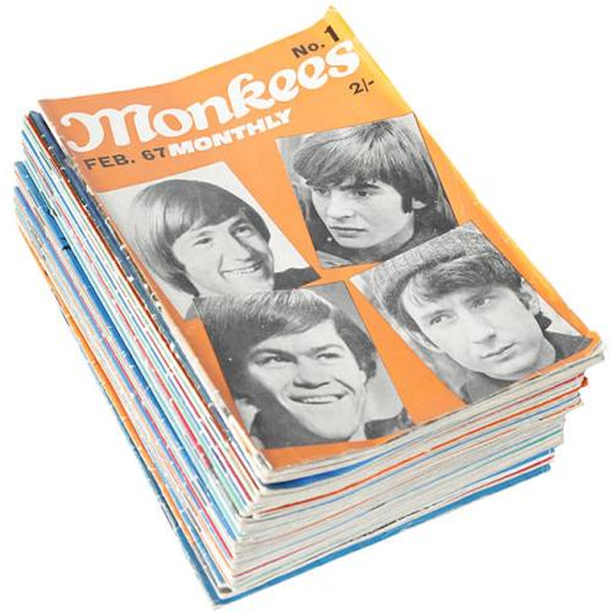 THE MONKEES COMPLETE TV SERIES + MONKEES MONTHLY MAG (USB) David Jones,Micky Dolenz,Michael Nesmith,Peter Tork - USB COLLECTION