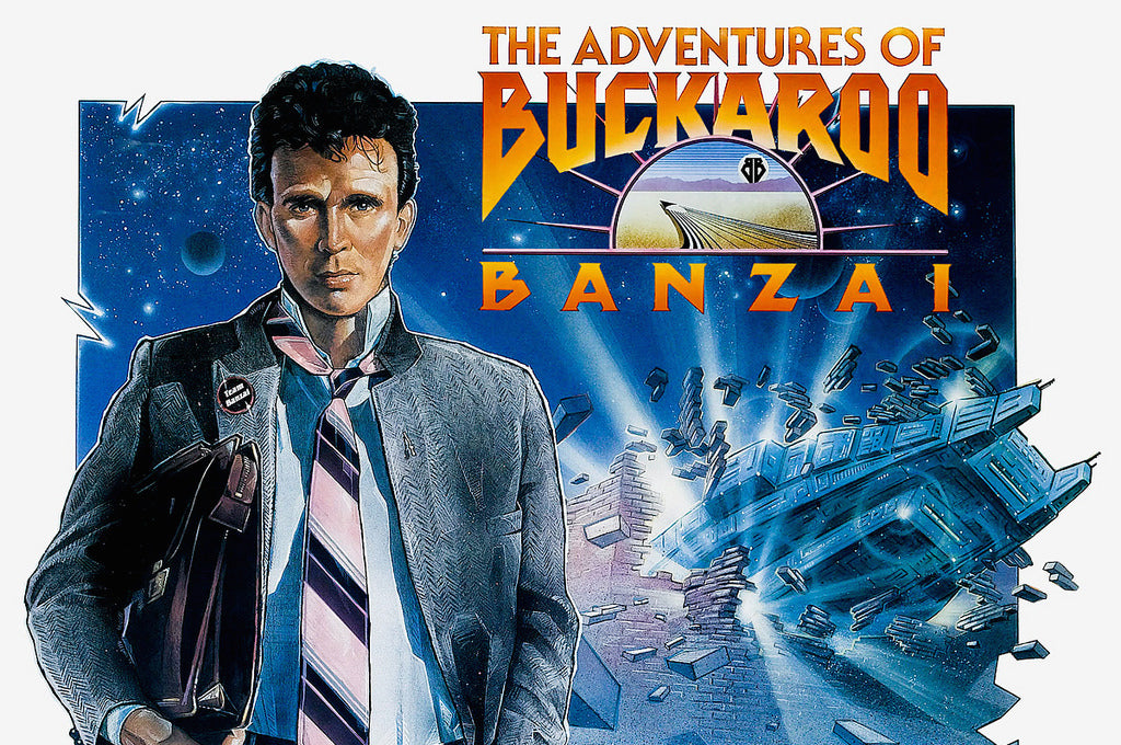 The Adventures of Buckaroo Banzai Across the 8th Dimension (1984) Peter Weller,John Lithgow,Ellen Barkin,Jeff Goldblum,Christopher Lloyd - Public Domain DVD NO CASE
