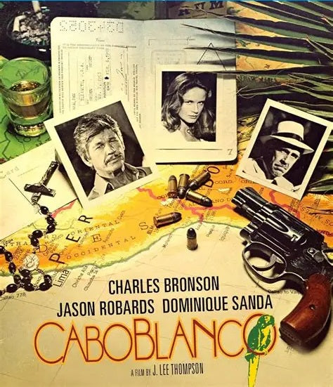 CABO BLANCO (1980) Starring - Charles Bronson,Jason Robards,Dominique Sanda,Fernando Rey,Simon MacCorkindale - RARE DELETED DVD NO CASE