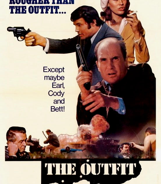 THE OUTFIT (1973) Robert Duvall,Karen Black,Joe Don Baker,Joanna Cassidy,Robert Ryan - Public Domain DVD NO CASE RARE !