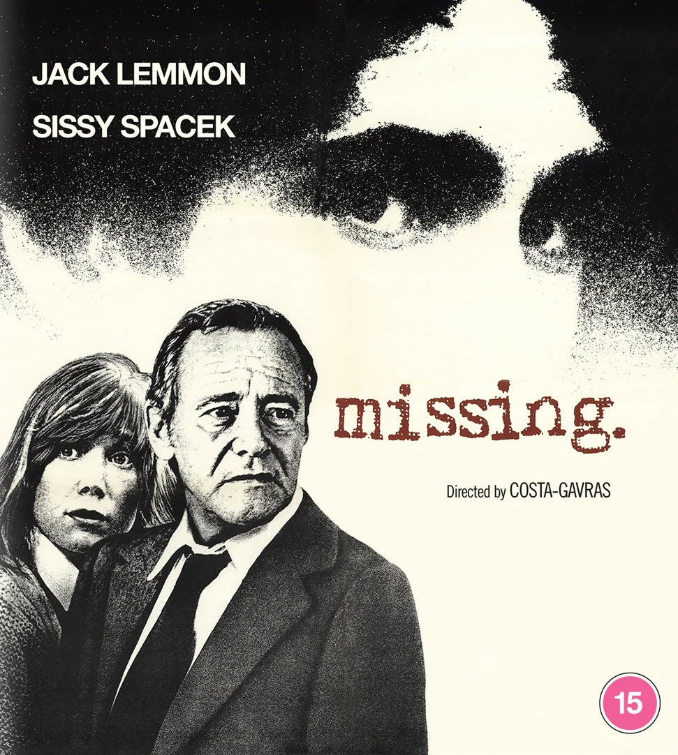 MISSING (1982) Jack Lemmon,Sissy Spacek,Melanie Mayron,John Shea - Public Domain DVD NO CASE RARE !