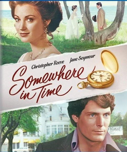 SOMEWHERE IN TIME (1980) Christopher Reeve, Jane Seymour, Christopher Plummer, Teresa Wright, Bill Erwin - RARE DELETED DVD NO CASE