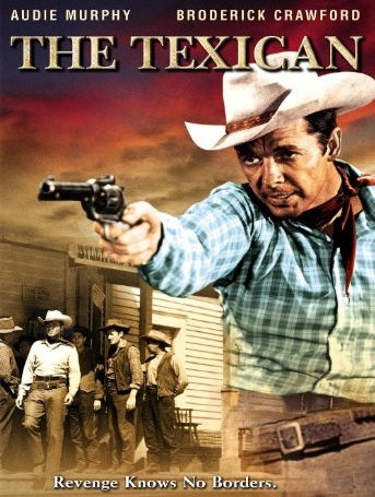 THE TEXICAN (1966) Audie Murphy,Broderick Crawford - Public Domain DVD NO CASE