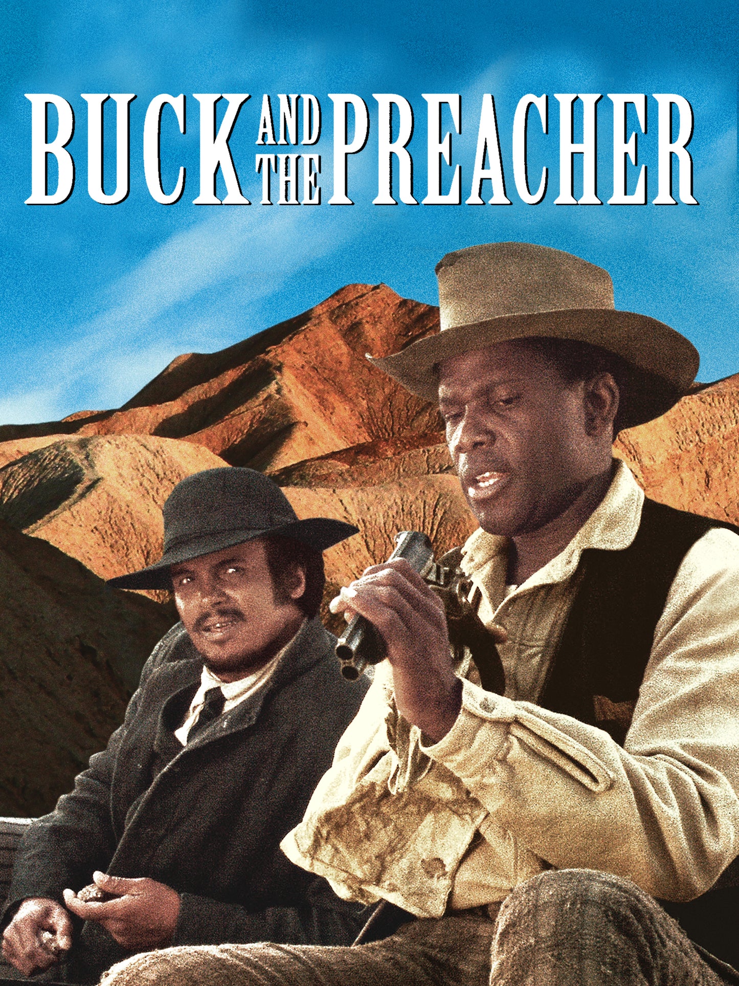 BUCK AND THE PREACHER (1972) Sidney Poitier, Joseph Sargent, Alex Phillips Jr - PUBLIC DOMAIN DVD ONLY NO CASE