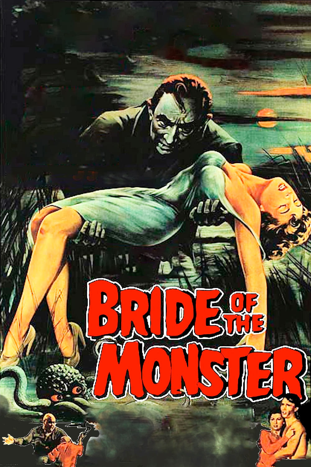BRIDE OF THE MONSTER (1955) Tony Curtis,Michael Ansara,Susan Strasberg,Stella Stevens,Jon Cedar,Ann Sothern,Burgess Meredith - Public Domain DVD NO CASE RARE !