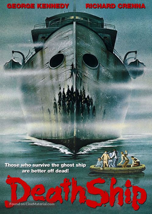 DEATH SHIP (1980) Richard Crenna, George Kennedy - Public Domain DVD NO CASE