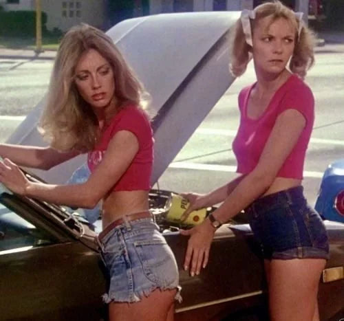 GAS PUMP GIRLS (1979) Kirsten Baker,Linda Lawrence,Sandy Johnson,Rikki Marin,Leslie King - VERY RARE DELETED TITLE ! - Public Domain DVD NO CASE