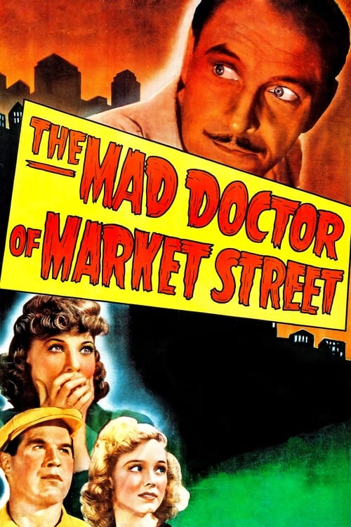 THE MAD DOCTOR OF MARKET STREET (1942) Una Merkel,Lionel Atwill,Nat Pendleton,Claire Dodd - Public Domain DVD NO CASE RARE !
