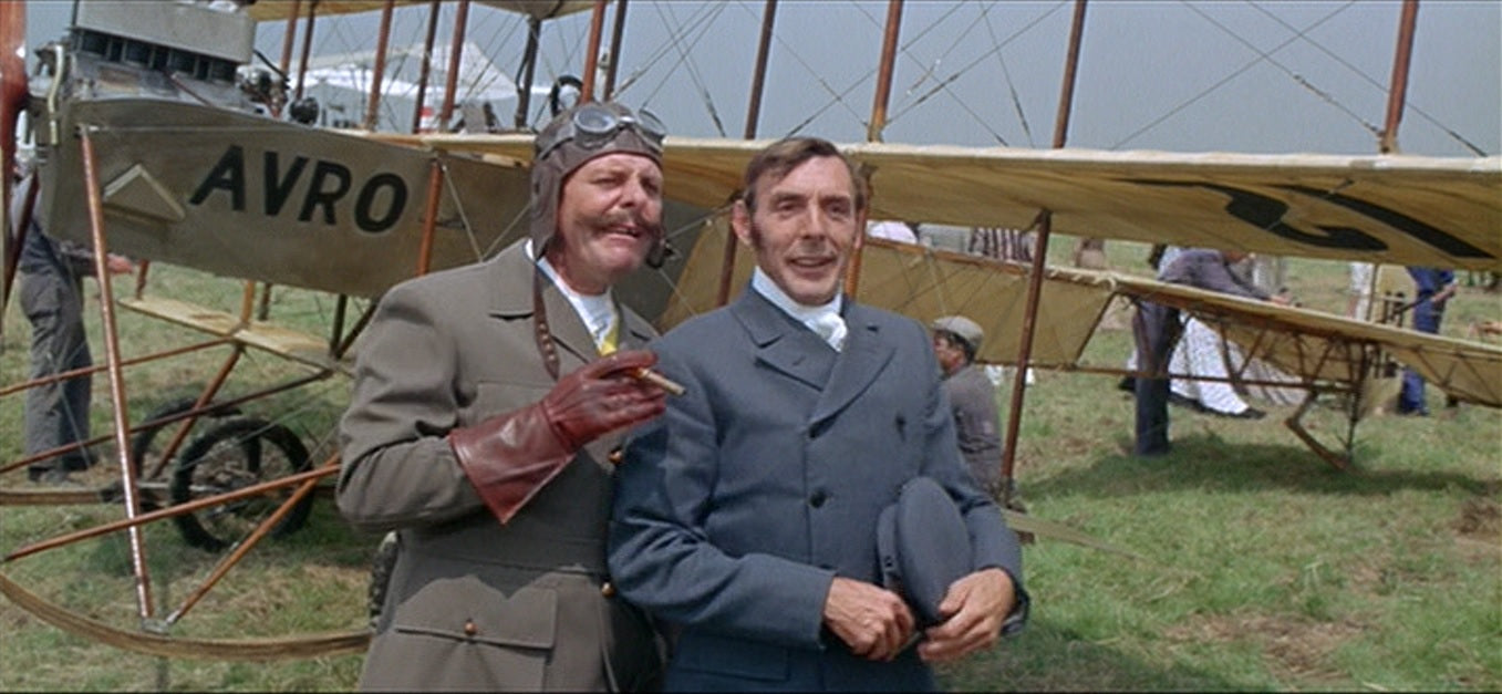 THOSE MAGNIFICENT MEN IN THEIR FLYING MACHINES (1965) James Fox,Robert Morley,Eric Sykes,Terry-Thomas,Red Skelton,Benny Hill, Flora Robson,Tony Hancock - Public Domain DVD NO CASE