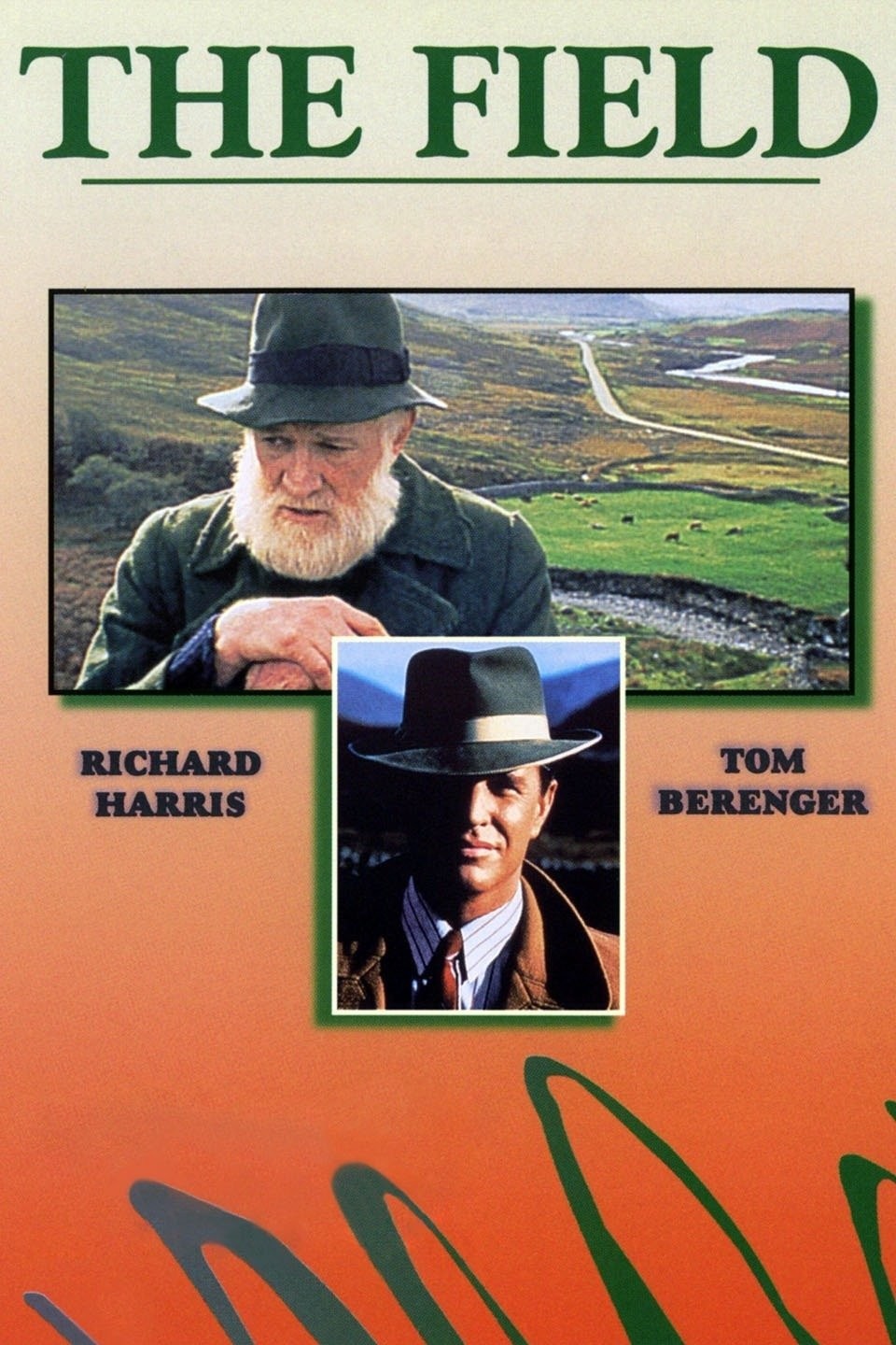 THE FIELD (1990) Richard Harris,John Hurt,Sean Bean,Brenda Fricker,Frances Tomelty,Tom Berenger - Public Domain DVD NO CASE