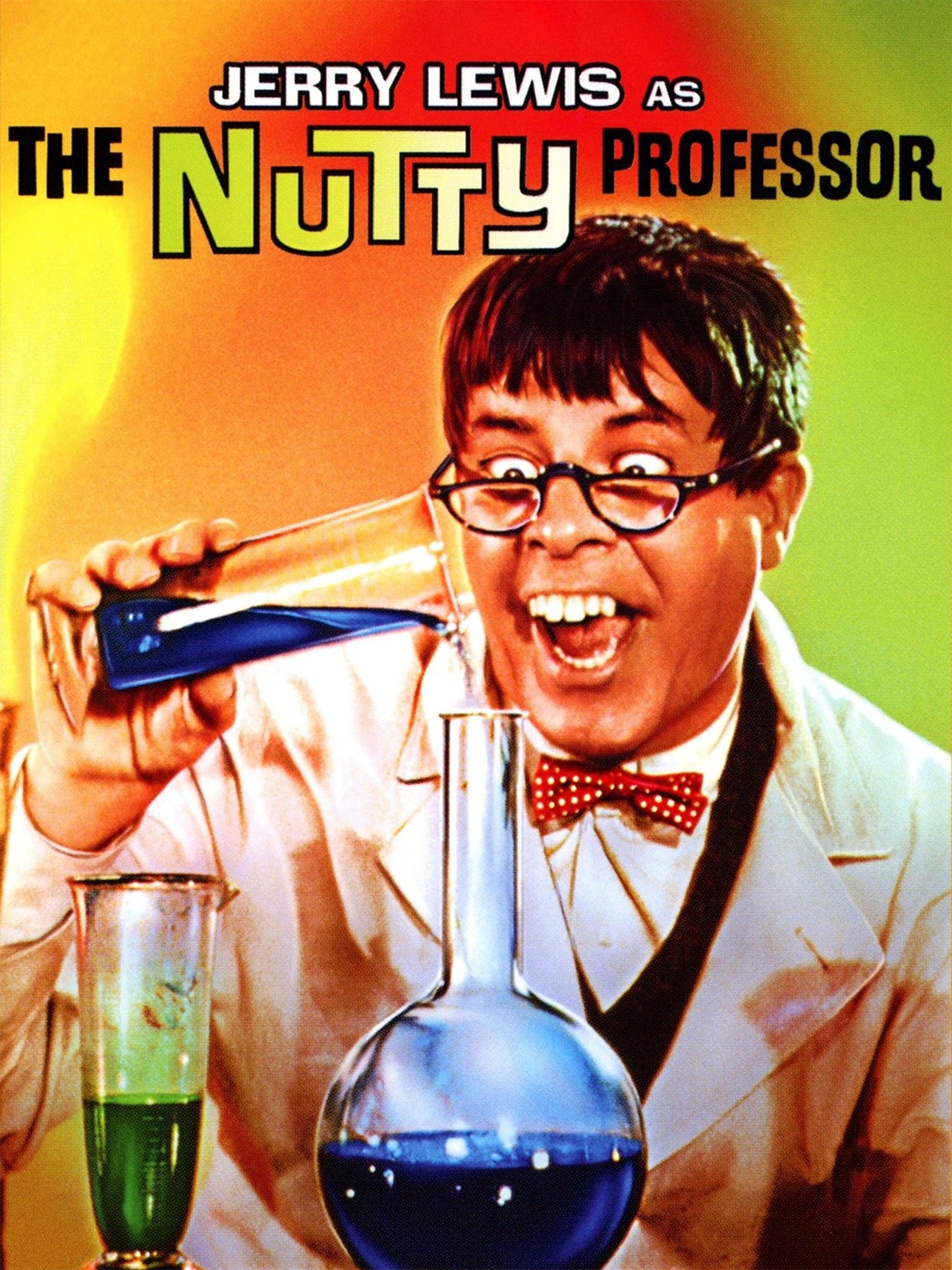 THE NUTTY PROFESSOR (1963) Jerry Lewis,Stella Stevens,Del Moore - Public Domain Movie DVD NO CASE