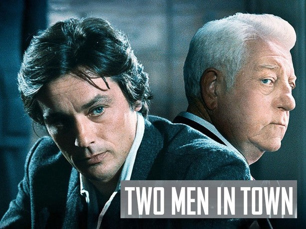 TWO MEN IN TOWN (1973) Starring - Jean Gabin,Alain Delon - RARE DELETED DVD NO CASE