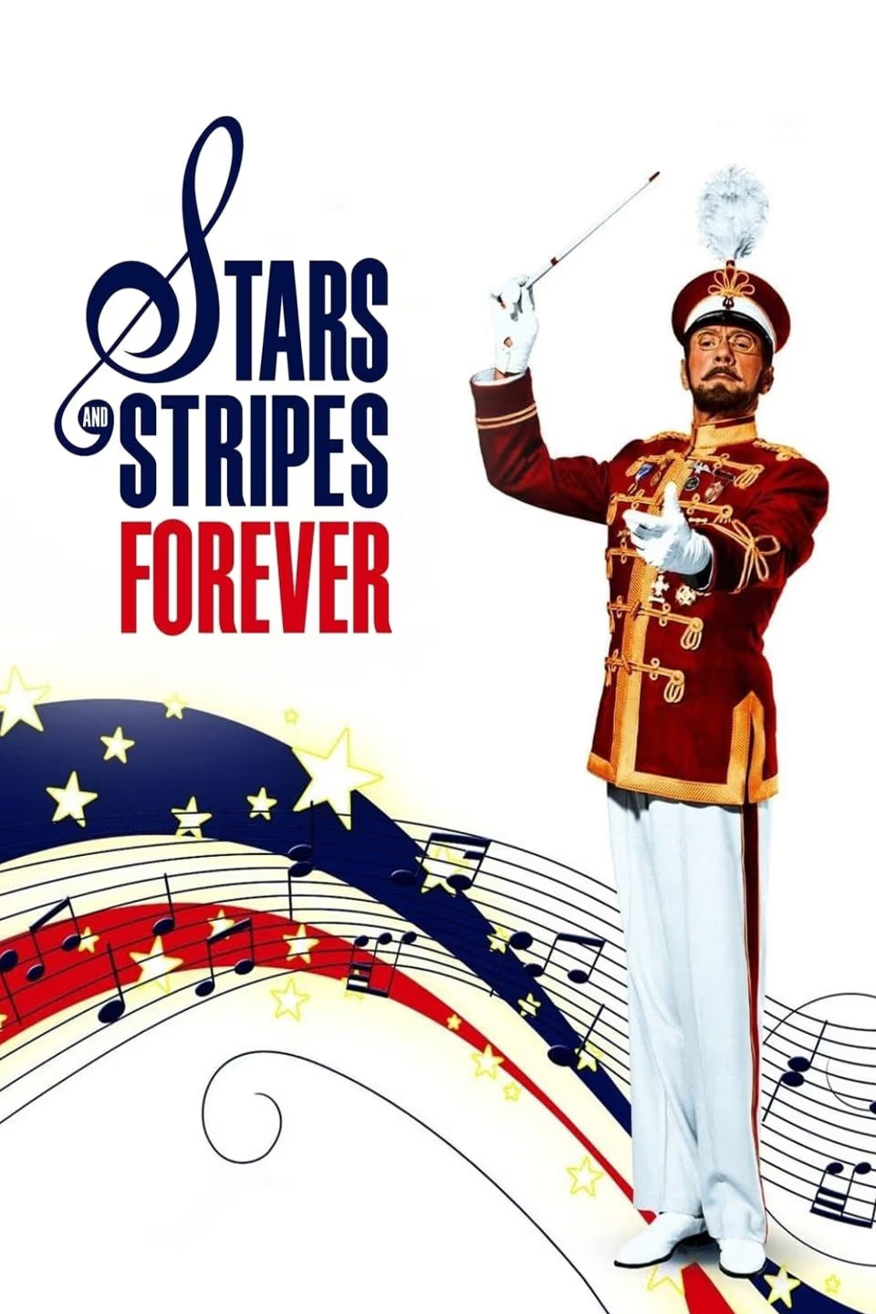 STARS AND STRIPES FOREVER (1952) Clifton Webb,Debra Paget,Robert Wagner,Ruth Hussey - PUBLIC DOMAIN DVD ONLY NO CASE