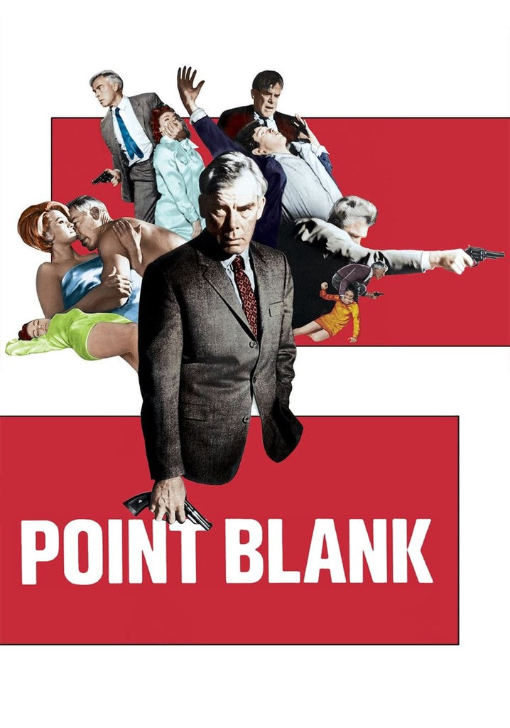 POINT BLANK (1967) Lee Marvin - Angie Dickinson - PUBLIC DOMAIN DVD ONLY NO CASE