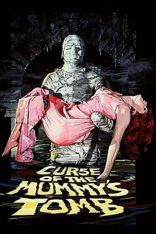 THE CURSE OF THE MUMMY'S TOMB (1964) Terence Morgan, Ronald Howard, Fred Clark, Jeanne Roland - PUBLIC DOMAIN DVD ONLY NO CASE
