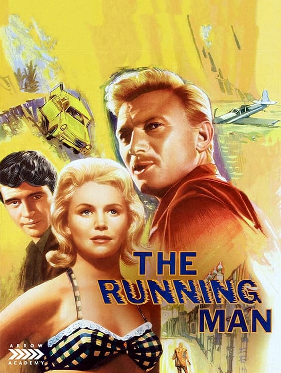 THE RUNNING MAN (1963) Laurence Harvey,Lee Remick,Alan Bates - Public Domain DVD NO CASE RARE !