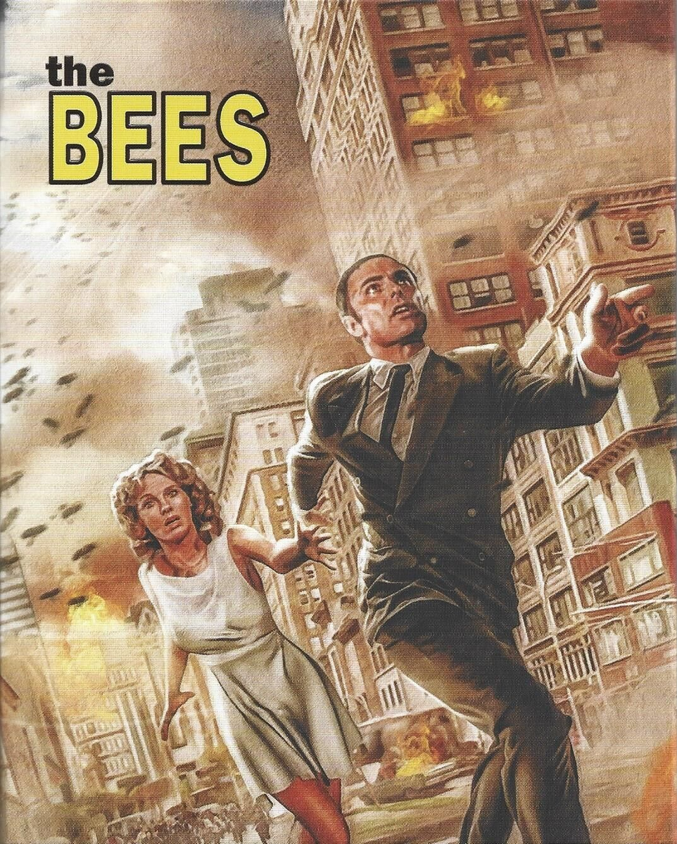 THE BEES (1978) John Saxon,John Carradine,Angel Tompkins,Claudio Brook - Public Domain DVD NO CASE