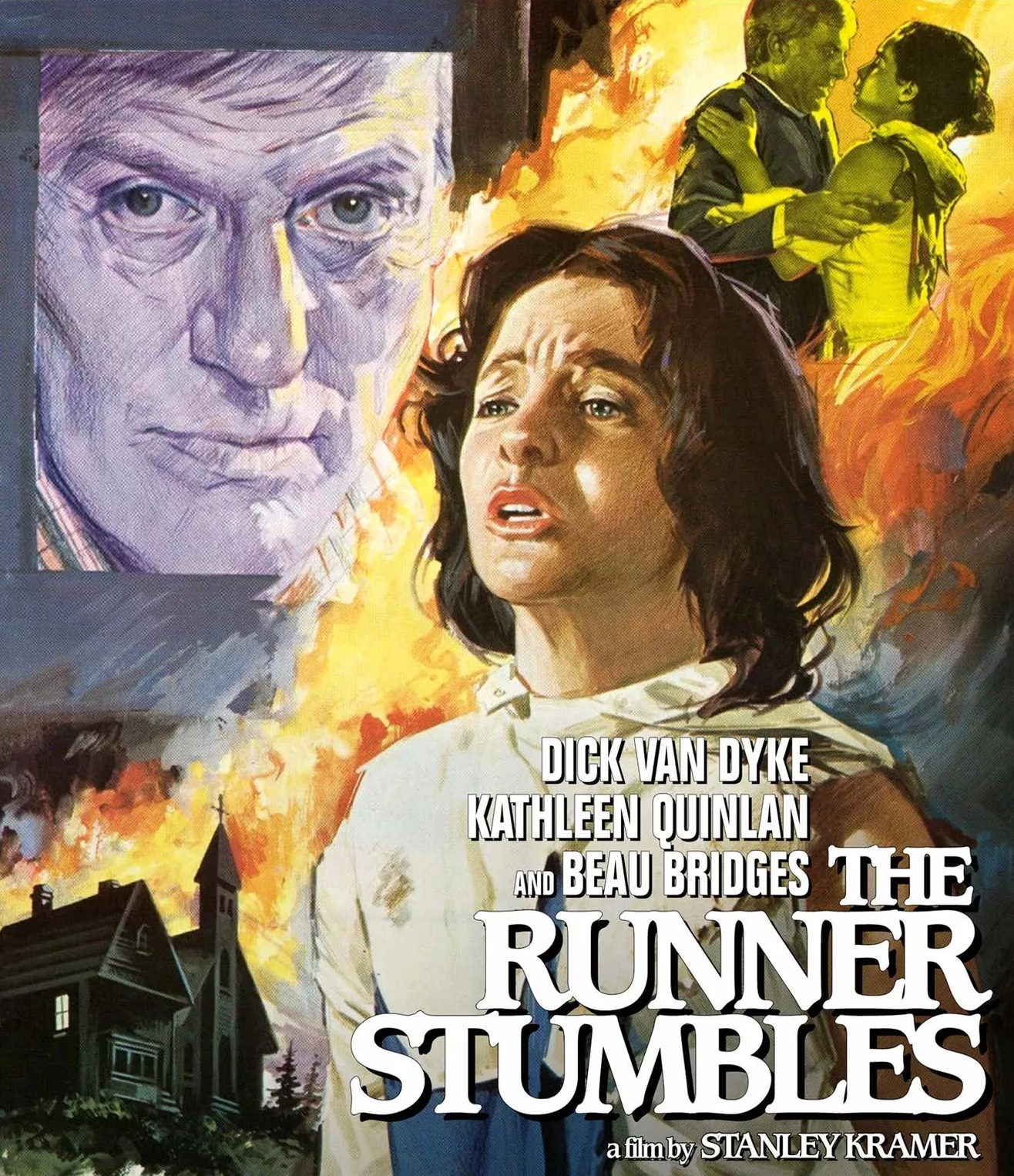 THE RUNNER STUMBLES (1979) Dick Van Dyke,Kathleen Quinlan - Public Domain DVD NO CASE RARE !