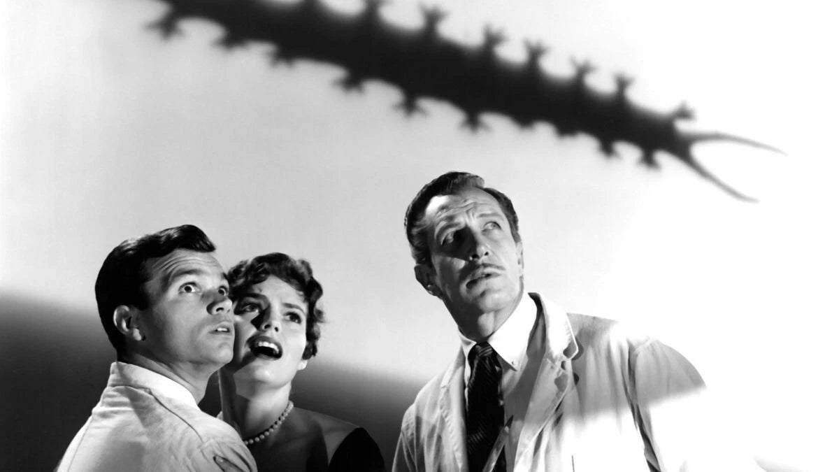 THE TINGLER (1959) Vincent Price, Judith Evelyn - Public Domain DVD NO CASE