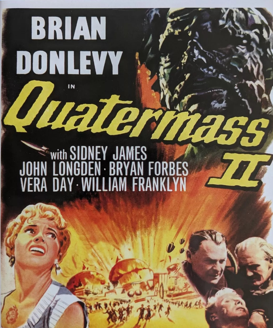 QUATERMASS II (Enemy From Space) (1957) - Public Domain DVD NO CASE