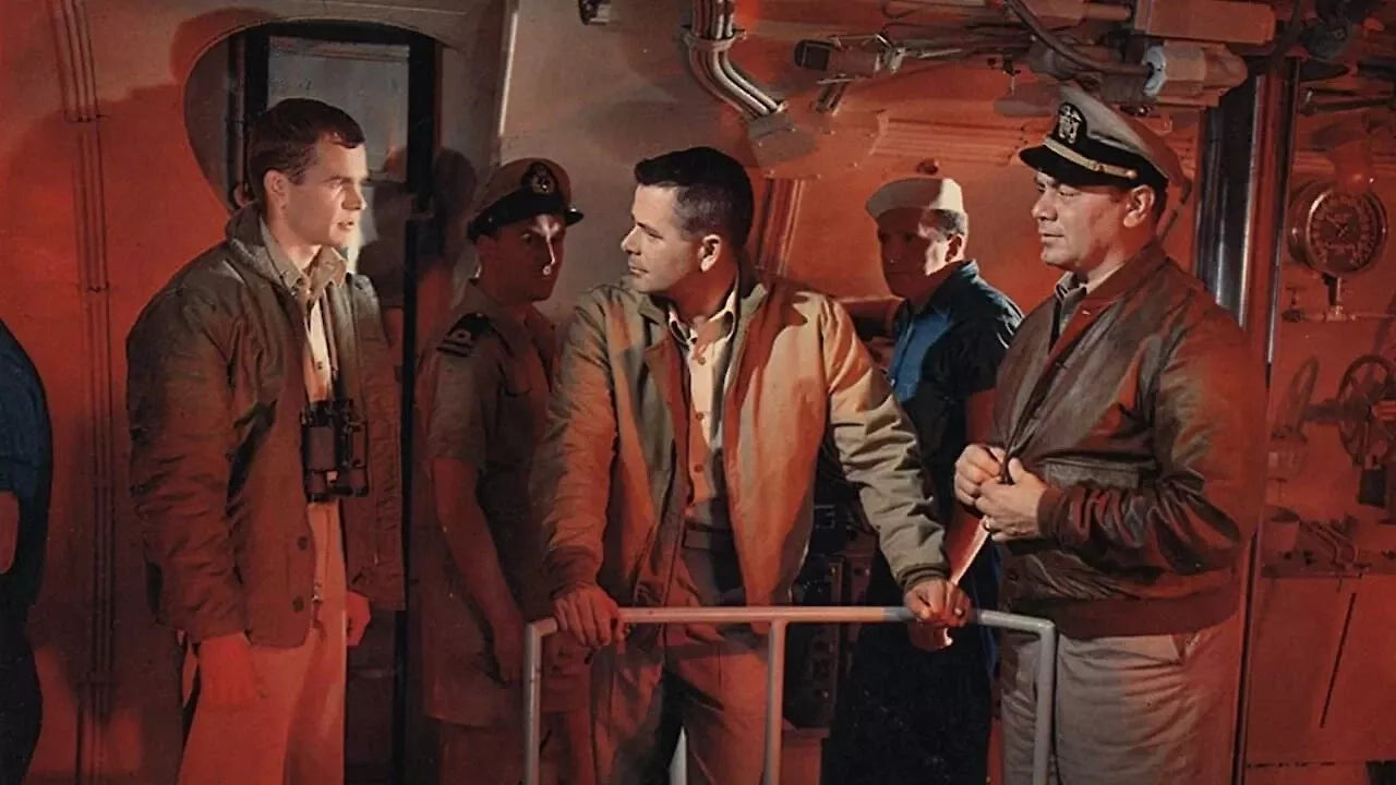 TORPEDO RUN (1958) Glen Ford, Ernest Borgnine - Public Domain DVD NO CASE